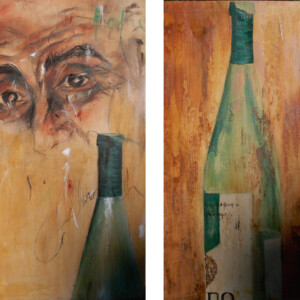 PAPÁ Serie COMO ME MIRABAS CUANDO ME MIRABAS -
34 cms x 20cms