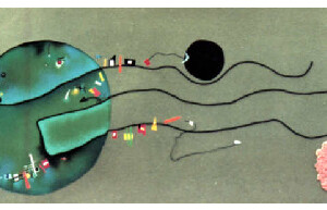 Las Melodías Vigilan
1996
30 x 95 cm