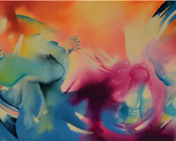 Cuando el viento está de fiesta - Serie
70cm x 210cm
Año 2015
