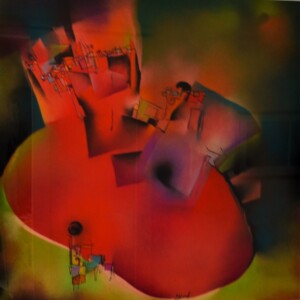 Mundos sutiles - Serie -
70 cms x 70 cms
año 2018