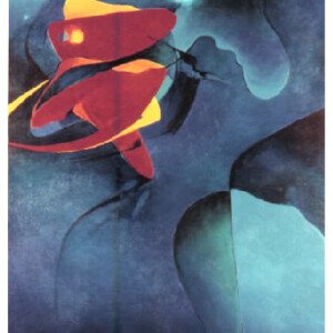 Azul - Celeste 1995 66 x 85 cm