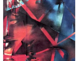 Improvisación II 1999 100 x 125 cm Oleo
